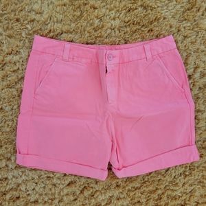 Pink Khaki shorts by GAP